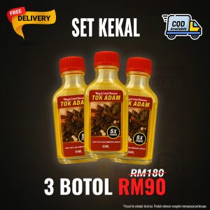💦 3 BOTOL MINYAK LINTAH WARISAN TOK ADAM